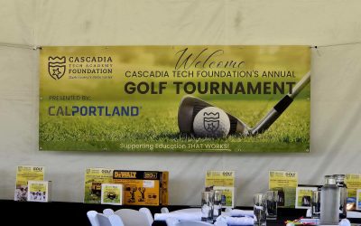 3 Years of Partnership: Cascadia Tech’s 2025 Golf Tournament